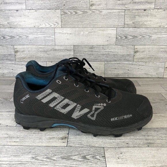 Inov-8 Roclite 282 GTX Black Trail Running Shoes Men’s Size 8.5/Women’s 10 EUC - Picture 1 of 5